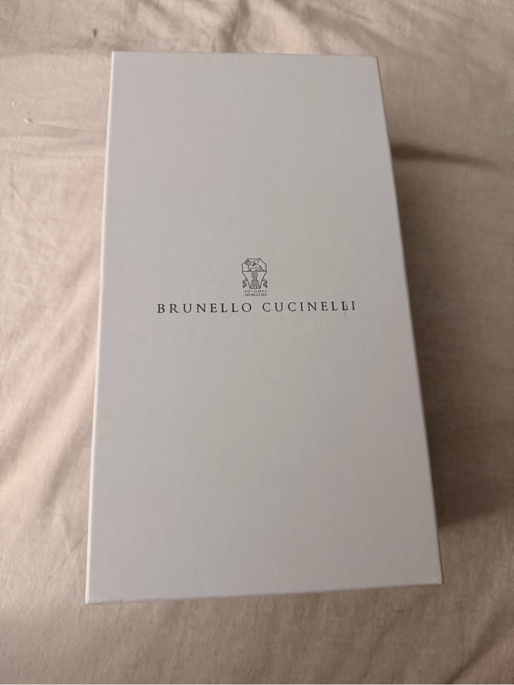 Brunello Cucinelli White Logo Gift Box